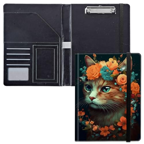 GFRGTFHYT Klemmbrett für Padfolio-Klemmbrett, Ordner, Portfolio, PU-Leder, Klemmbretter mit Aufbewahrungsabdeckung für Rechtsblockhalter, Briefgröße, A4, Schreibblock für Büro, Notizblock GFRGTFHYT Klemmbrett für Padfolio-Klemmbrett, Ordner, Portfolio, PU-Leder, Klemmbretter mit Aufbewahrungsabdeckung für Rechtsblockhalter, Briefgröße, A4, Schreibblock für Büro, Notizblock von GFRGTFHYT