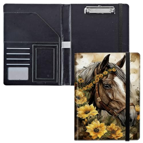 GFRGTFHYT Klemmbrett für Padfolio-Klemmbrett, Ordner, Portfolio, PU-Leder, Klemmbretter mit Aufbewahrungsabdeckung für Rechtsblockhalter, Briefgröße, A4, Schreibblock für Büro, Notizblock GFRGTFHYT Klemmbrett für Padfolio-Klemmbrett, Ordner, Portfolio, PU-Leder, Klemmbretter mit Aufbewahrungsabdeckung für Rechtsblockhalter, Briefgröße, A4, Schreibblock für Büro, Notizblock von GFRGTFHYT