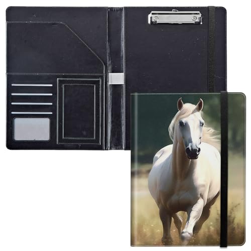GFRGTFHYT Klemmbrett für Padfolio-Klemmbrett, Ordner, Portfolio, PU-Leder, Klemmbretter mit Aufbewahrungsabdeckung für Rechtsblockhalter, Briefgröße, A4, Schreibblock für Büro, Notizblock GFRGTFHYT Klemmbrett für Padfolio-Klemmbrett, Ordner, Portfolio, PU-Leder, Klemmbretter mit Aufbewahrungsabdeckung für Rechtsblockhalter, Briefgröße, A4, Schreibblock für Büro, Notizblock von GFRGTFHYT