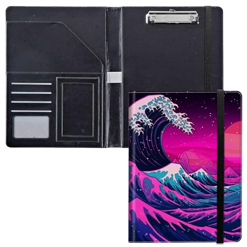 GFRGTFHYT Klemmbrett für Padfolio-Klemmbrett, Ordner, Portfolio, PU-Leder, Klemmbretter mit Aufbewahrungsabdeckung für Rechtsblockhalter, Briefgröße, A4, Schreibblock für Büro, Notizblock GFRGTFHYT Klemmbrett für Padfolio-Klemmbrett, Ordner, Portfolio, PU-Leder, Klemmbretter mit Aufbewahrungsabdeckung für Rechtsblockhalter, Briefgröße, A4, Schreibblock für Büro, Notizblock von GFRGTFHYT
