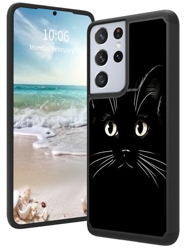 GFRGTFHYT Schutzhülle für Samsung Galaxy S22 Ultra 5G, doppellagig, strapazierfähig, stoßfest, Schutzhülle für Damen und Herren, harte Rückseite aus Polycarbonat und schlanke, weiche TPU-Hülle für von GFRGTFHYT