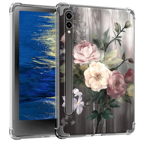 GFRGTFHYT Schutzhülle für Samsung Galaxy Tab S9 Plus 12,4 Zoll 2023, transparent, dünn, leicht, weiches TPU, transparent, Silikon, Rückseite, stoßfest, Tablet-Hülle für Galaxy Tablet S9+ Plus GFRGTFHYT Schutzhülle für Samsung Galaxy Tab S9 Plus 12,4 Zoll 2023, transparent, dünn, leicht, weiches TPU, transparent, Silikon, Rückseite, stoßfest, Tablet-Hülle für Galaxy Tablet S9+ Plus von GFRGTFHYT
