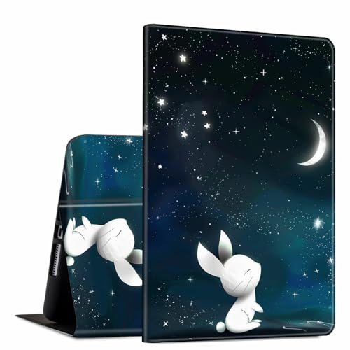 GFRGTFHYT Schutzhülle für iPad Air 27,9 cm (11 Zoll), M2 (2024) / Air 6. / 5. / 4. Generation (2024/2022/2020), PU-Leder, schlank, leicht, Multi-Winkel-Ständer, Smart-Shell-Cover mit automatischer von GFRGTFHYT