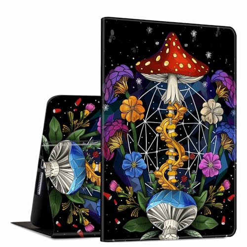 GFRGTFHYT Schutzhülle für iPad Pro 13 Zoll M4 2024 7. Generation, Kunstpilze, Blumen-Design, weiches TPU, stoßfest, PU-Leder, schmal, Smart-Folio-Hülle, verstellbarer Ständer, automatischer Schlaf GFRGTFHYT Schutzhülle für iPad Pro 13 Zoll M4 2024 7. Generation, Kunstpilze, Blumen-Design, weiches TPU, stoßfest, PU-Leder, schmal, Smart-Folio-Hülle, verstellbarer Ständer, automatischer Schlaf von GFRGTFHYT
