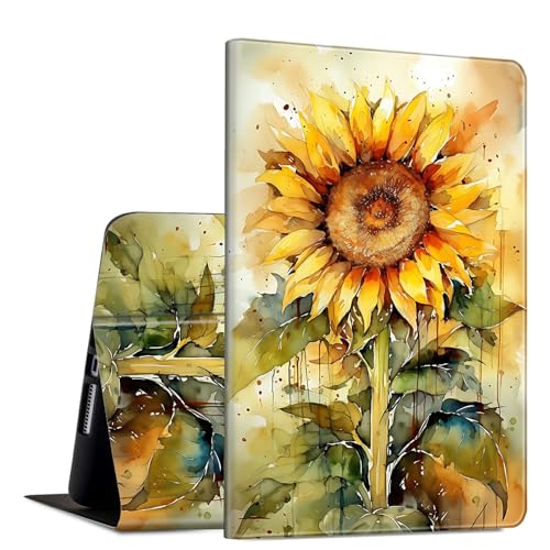 GFRGTFHYT Schutzhülle für iPad Pro 27,9 cm (11 Zoll), M4 2024 (5. Generation) für Damen und Herren, PU-Leder, schmal, leicht, Folio-Ständer, Multi-Winkel-Ständer, Smart-Schutz, Schutzhülle mit von GFRGTFHYT