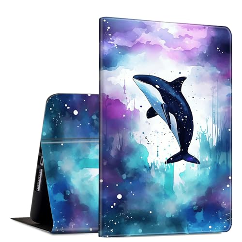 GFRGTFHYT Schutzhülle für iPad Pro 33 cm (13 Zoll), M4 2024, 7. Generation für Damen und Herren, PU-Leder, schmal, leicht, Folio-Ständer, Multi-Winkel-Ständer, Smart-Schutz, Schutzhülle mit von GFRGTFHYT