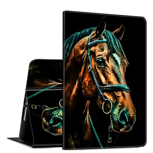 GFRGTFHYT Schutzhülle für iPad Pro 33 cm (13 Zoll), M4 2024, 7. Generation für Damen und Herren, PU-Leder, schmal, leicht, Folio-Ständer, Multi-Winkel-Ständer, Smart-Schutz, Schutzhülle mit von GFRGTFHYT