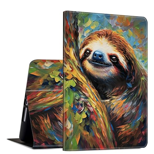 GFRGTFHYT Schutzhülle für iPad Pro 33 cm (13 Zoll), M4 2024, 7. Generation für Damen und Herren, PU-Leder, schmal, leicht, Folio-Ständer, Multi-Winkel-Ständer, Smart-Schutz, Schutzhülle mit von GFRGTFHYT