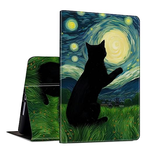 GFRGTFHYT Schutzhülle für iPad Pro 33 cm (13 Zoll), M4 2024, 7. Generation für Damen und Herren, PU-Leder, schmal, leicht, Folio-Ständer, Multi-Winkel-Ständer, Smart-Schutz, mit automatischer Wake von GFRGTFHYT