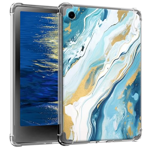 GFRGTFHYT Transparente Schutzhülle für Samsung Galaxy Tab A9 21,6 cm (8,7 Zoll) 2023, schlank, leicht, weiches TPU, transparent, Silikon, stoßfest, Schutzhülle für Tab A9 8,7 Zoll (SM-X110/X115/X117 von GFRGTFHYT