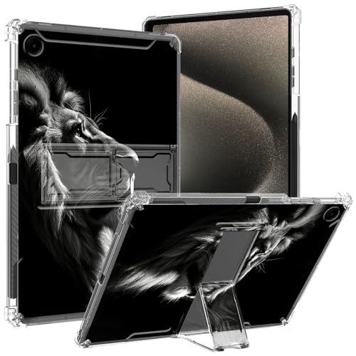 GFRGTFHYT Transparente Schutzhülle für iPad 9. / 8. / 7. Generation (2021/2020/2019) für iPad 10,2 Zoll (25,9 cm), mit Stifthalter und Ständer, transparent, schlank, weich, TPU, stoßfest, für iPad von GFRGTFHYT
