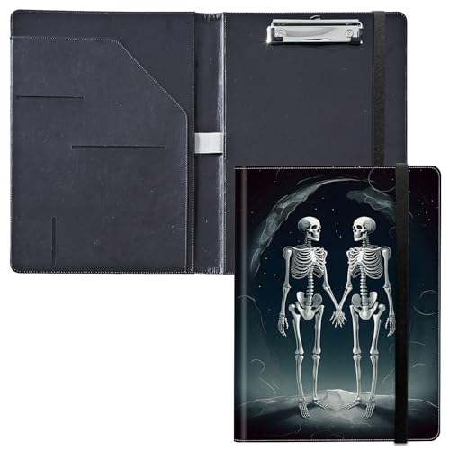 Klemmbrett für Padfolio, mit Visitenkartenhalter, Aufbewahrung, Klemmbrett mit Abdeckung für Rechtsblockhalter, Briefgröße, A4, Schreibblock für Schule, Büro, Konferenz-Klemmbretter, zwei menschliche Klemmbrett für Padfolio, mit Visitenkartenhalter, Aufbewahrung, Klemmbrett mit Abdeckung für Rechtsblockhalter, Briefgröße, A4, Schreibblock für Schule, Büro, Konferenz-Klemmbretter, zwei menschliche von GFRGTFHYT