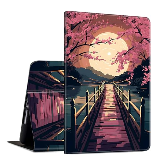 Schutzhülle für Samsung Galaxy Tab A8 10,5 Zoll 2022 PU Leder Slim Folio Leichte Hülle mit Smart Auto Wake/Sleep Schutzhülle für Samsung A8 Tablet SM-X200 /SM-X205 /SM-X207, Art Sunset Schutzhülle für Samsung Galaxy Tab A8 10,5 Zoll 2022 PU Leder Slim Folio Leichte Hülle mit Smart Auto Wake/Sleep Schutzhülle für Samsung A8 Tablet SM-X200 /SM-X205 /SM-X207, Art Sunset von GFRGTFHYT