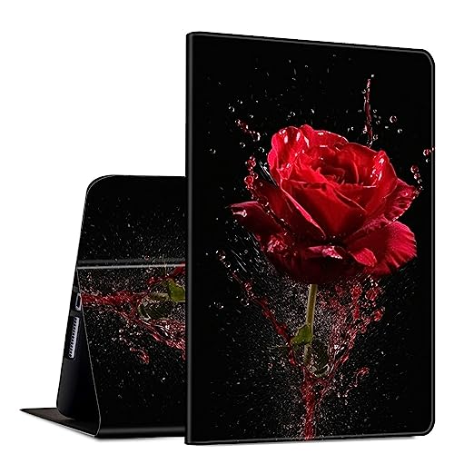 Schutzhülle für Samsung Galaxy Tab S9 Plus 2023, 12,5 Zoll (31,5 cm), PU-Leder, schmal, mehrere Winkel, Standfunktion, Smart Cover mit automatischer Wake/Sleep-Funktion, für Galaxy Tab S9+ Plus 2023 von GFRGTFHYT