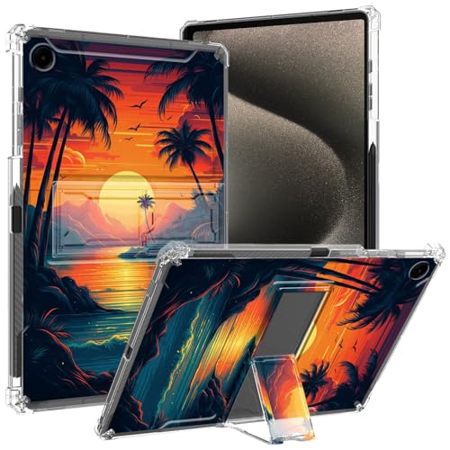 Transparente Schutzhülle für iPad 9. / 8. / 7. Generation (2021/2020/2019) für iPad 10,2 Zoll (25,9 cm), mit Stifthalter und Ständer, transparent, dünn, weiche TPU-Hülle für iPad 10,2 Zoll von GFRGTFHYT
