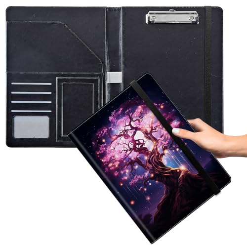 for Padfolio, Klemmbrett, Ordner, Portfolio für Männer und Frauen, PU-Leder-Klemmbretter mit Aufbewahrungsabdeckung für Rechtsblockhalter, Briefgröße, A4, Schreibblock für Büro, Notizblock for Padfolio, Klemmbrett, Ordner, Portfolio für Männer und Frauen, PU-Leder-Klemmbretter mit Aufbewahrungsabdeckung für Rechtsblockhalter, Briefgröße, A4, Schreibblock für Büro, Notizblock von GFRGTFHYT