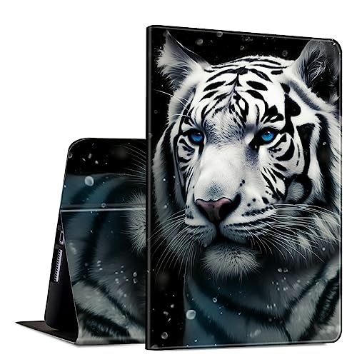 iPad 10. Generation 10,9 Zoll 2022, PU-Leder, schlank, leicht, mehrere Winkel, Ständer, Smart-Cover mit automatischer Wake/Sleep-Funktion für iPad 10,9 Zoll 2022 Tablet, Cool Tiger iPad 10. Generation 10,9 Zoll 2022, PU-Leder, schlank, leicht, mehrere Winkel, Ständer, Smart-Cover mit automatischer Wake/Sleep-Funktion für iPad 10,9 Zoll 2022 Tablet, Cool Tiger von GFRGTFHYT