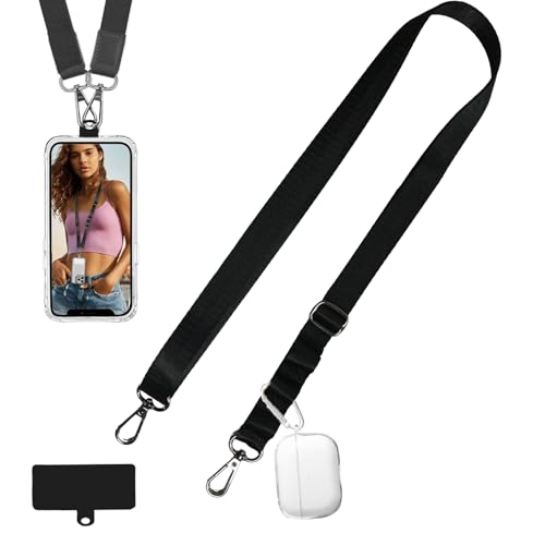 GFTCGK Handykette, Handy Kette Zum UmhäNgen, Handykette Mit 2 Haken, Kompatibel Mit Allen Smartphones,Nackenband Zum Halten Von Mobiltelefonen, Täglichen Gebrauch Und Reisen GFTCGK Handykette, Handy Kette Zum UmhäNgen, Handykette Mit 2 Haken, Kompatibel Mit Allen Smartphones,Nackenband Zum Halten Von Mobiltelefonen, Täglichen Gebrauch Und Reisen von GFTCGK