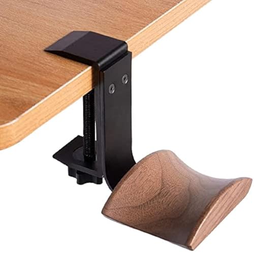 Headset Halterung,Kopfhörer Ständer,Kopfhörer Halterung,Kopfhörer Wandhalterung Kopfhörerhalter für Audio-,Studio- und PC-Gaming-Kopfhörer (Walnut-B) von GGF