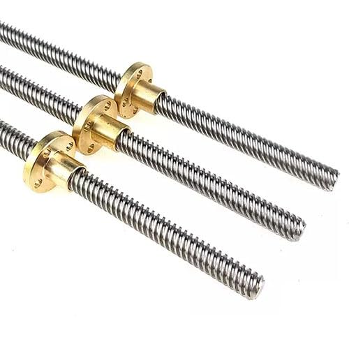 Drucker-Leitspindel, T8-Leitspindel for CNC-3D-Drucker, Steigung 1 mm, 2 mm, 4 mm, 8 mm, Länge 100–1000 mm, Trapezgewindestange aus Edelstahl mit Kupfermutter, 1 Stück (Steigung 1 mm, Steigung 1 mm, 9 Drucker-Leitspindel, T8-Leitspindel for CNC-3D-Drucker, Steigung 1 mm, 2 mm, 4 mm, 8 mm, Länge 100–1000 mm, Trapezgewindestange aus Edelstahl mit Kupfermutter, 1 Stück (Steigung 1 mm, Steigung 1 mm, 9 von GGFFJ