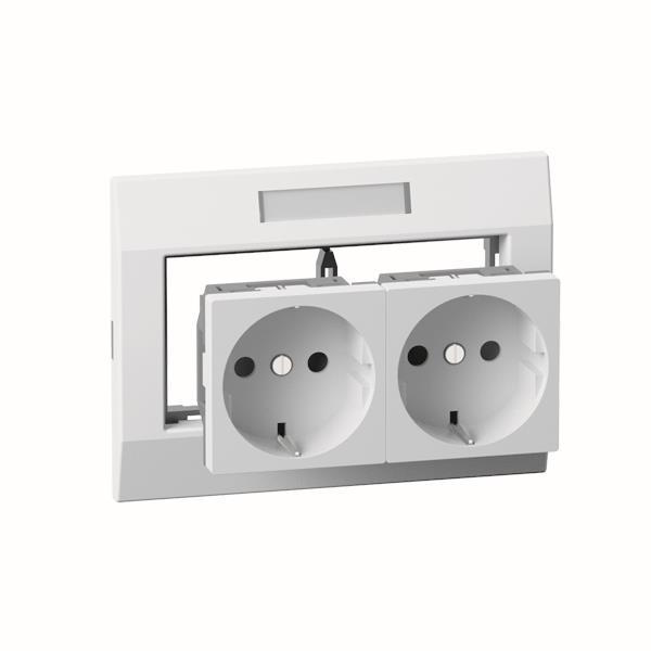 GGK Einbaudose für 4650 Geräteeinbaukanal KSE/M45 2-fach Schuko- GGK Einbaudose für 4650 Geräteeinbaukanal KSE/M45 2-fach Schuko- von GGK GmbH & Co. KG