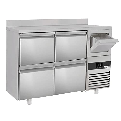 GGM Gastro | BGKF156DN#2#SBGKF12 | Bar- & Getränkekühltisch PREMIUM - 1580x600mm - 4 Schubladen, Aufkantung & Ausklopfer für Kaffee GGM Gastro | BGKF156DN#2#SBGKF12 | Bar- & Getränkekühltisch PREMIUM - 1580x600mm - 4 Schubladen, Aufkantung & Ausklopfer für Kaffee von GGM Gastro