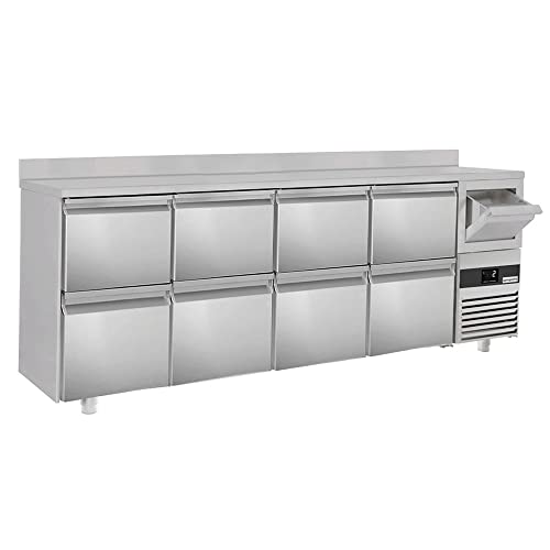 GGM Gastro | BGKF266DN#4#SBGKF12 | Bar- & Getränkekühltisch Premium - 2690x600mm - mit 8 Schubladen 1/2, Aufkantung & Ausklopfer für Kaffee GGM Gastro | BGKF266DN#4#SBGKF12 | Bar- & Getränkekühltisch Premium - 2690x600mm - mit 8 Schubladen 1/2, Aufkantung & Ausklopfer für Kaffee von GGM Gastro