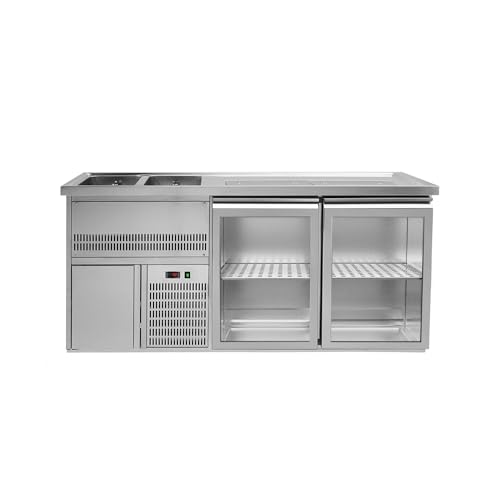 GGM Gastro | BLA207#2#GTA | Biertheke Premium PLUS - 1950x700mm - 2 Glastüren GGM Gastro | BLA207#2#GTA | Biertheke Premium PLUS - 1950x700mm - 2 Glastüren von GGM Gastro