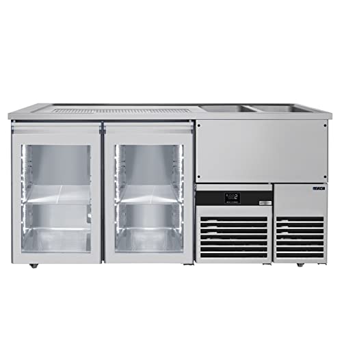 GGM Gastro | BRF207D#2#GT | Biertheke PREMIUM - 1950x700mm - 2 Glastüren GGM Gastro | BRF207D#2#GT | Biertheke PREMIUM - 1950x700mm - 2 Glastüren von GGM Gastro