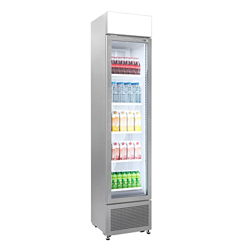 GGM Gastro | GK175UG | Getränkekühlschrank - 145 Liter - rahmenloses Design - mit 1 Glastür & Werbedisplay GGM Gastro | GK175UG | Getränkekühlschrank - 145 Liter - rahmenloses Design - mit 1 Glastür & Werbedisplay von GGM Gastro
