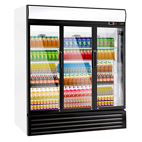 GGM Gastro | GKS1500S | Getränkekühlschrank - 1500 Liter - mit 3 Glastüren & Werbedisplay GGM Gastro | GKS1500S | Getränkekühlschrank - 1500 Liter - mit 3 Glastüren & Werbedisplay von GGM Gastro