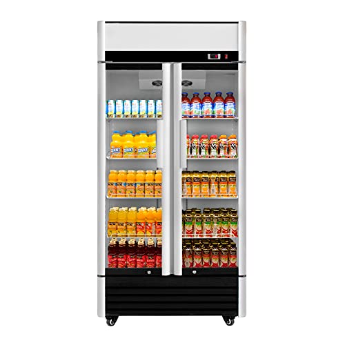 GGM Gastro | GKS630FNN | Getränkekühlschrank - 630 Liter - mit 2 Glastüren von GGM Gastro