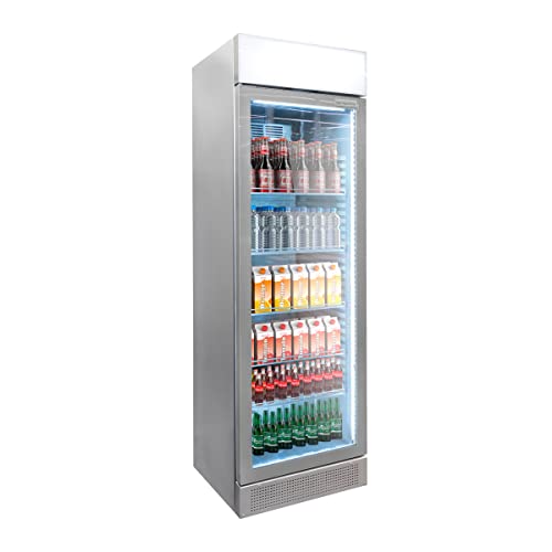 GGM Gastro | GK374UG | Getränkekühlschrank - 345 Liter - rahmenloses Design - mit 1 Glastür & Werbedisplay GGM Gastro | GK374UG | Getränkekühlschrank - 345 Liter - rahmenloses Design - mit 1 Glastür & Werbedisplay von GGM Gastro