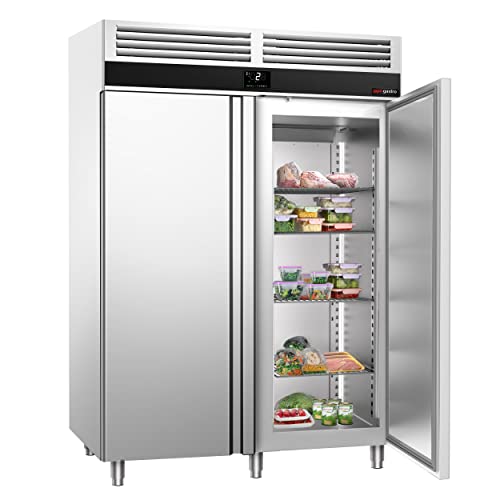 GGM Gastro | KF1400ND-EF | Kühlschrank PREMIUM - GN 2/1-1400 Liter - mit 2 Türen von GGM Gastro