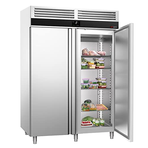 GGM Gastro | KF1400ND-EF | Kühlschrank Edelstahl PREMIUM - GN 2/1-1400 Liter - mit 2 Türen GGM Gastro | KF1400ND-EF | Kühlschrank Edelstahl PREMIUM - GN 2/1-1400 Liter - mit 2 Türen von GGM Gastro