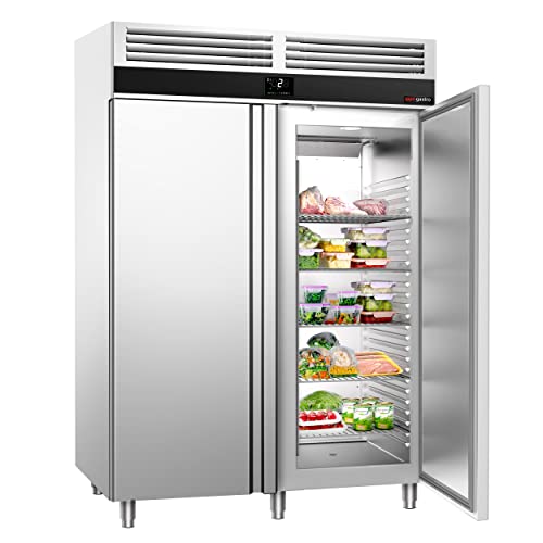 GGM Gastro | KSF1400T2-EF | Kühlschrank Edelstahl PREMIUM - GN 2/1-1400 Liter - mit 2 Türen GGM Gastro | KSF1400T2-EF | Kühlschrank Edelstahl PREMIUM - GN 2/1-1400 Liter - mit 2 Türen von GGM Gastro