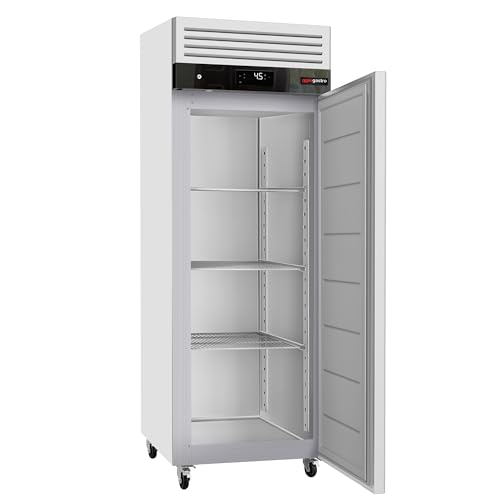 GGM Gastro | KSH700 | Kühlschrank Edelstahl ECO - GN 2/1-700 Liter - mit 1 Tür - Innenseite der Tür aus Kunststoff GGM Gastro | KSH700 | Kühlschrank Edelstahl ECO - GN 2/1-700 Liter - mit 1 Tür - Innenseite der Tür aus Kunststoff von GGM Gastro
