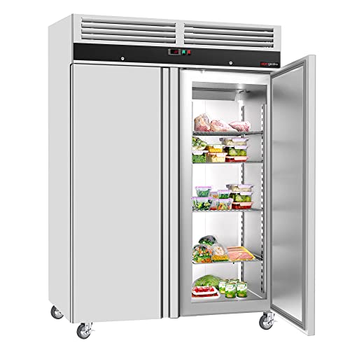 GGM Gastro | KSJ1400ND | Kühlschrank Edelstahl ECO - GN 2/1-1400 Liter - mit 2 Türen GGM Gastro | KSJ1400ND | Kühlschrank Edelstahl ECO - GN 2/1-1400 Liter - mit 2 Türen von GGM Gastro