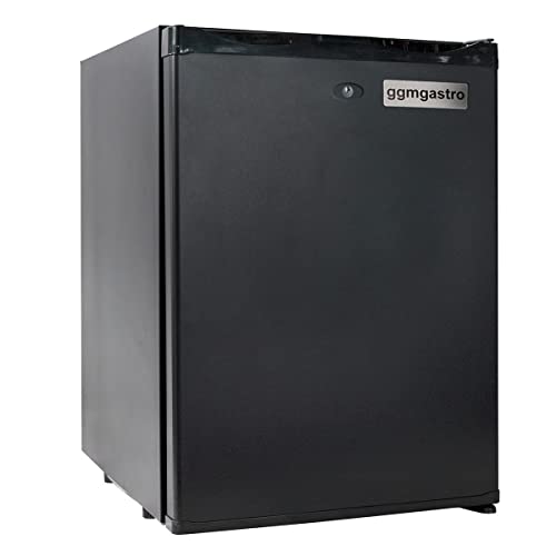 GGM Gastro Minibar Kühlschrank - 40 Liter - 1 Tür - 5kg Belastbarkeit - 65 W - 230 V - Absorptionskühlschrank - Abschließbar - 2 verstellbare Balkone - PCM-Blechstahl - Schwarz - MBKD1TK GGM Gastro Minibar Kühlschrank - 40 Liter - 1 Tür - 5kg Belastbarkeit - 65 W - 230 V - Absorptionskühlschrank - Abschließbar - 2 verstellbare Balkone - PCM-Blechstahl - Schwarz - MBKD1TK von GGM Gastro
