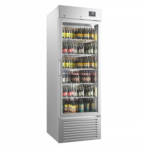 GGM Gastro | SPCI501-E | Getränkekühlschrank SUPERCOOLER - mit 1 Glastür - kühlen auf unter 0 °C von GGM Gastro