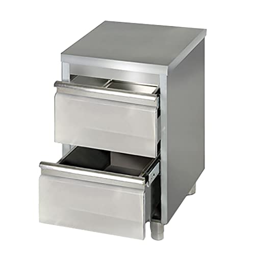 GGM Gastro | SS2K56 | Schubladenschrank PREMIUM mit 2 Schubladen - 500x600mm GGM Gastro | SS2K56 | Schubladenschrank PREMIUM mit 2 Schubladen - 500x600mm von GGM Gastro