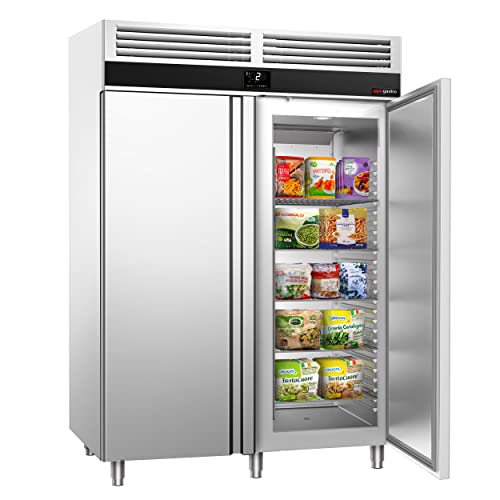 GGM Gastro | TKSF1400T2-EF | Tiefkühlschrank Edelstahl PREMIUM - GN 2/1-1400 Liter - mit 2 Türen GGM Gastro | TKSF1400T2-EF | Tiefkühlschrank Edelstahl PREMIUM - GN 2/1-1400 Liter - mit 2 Türen von GGM Gastro