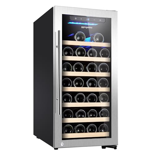 GGM Gastro | WKM100ES-1N | Weinkühlschrank - 1 Klimazone - 100 Liter - max. 29 Flaschen von GGM Gastro