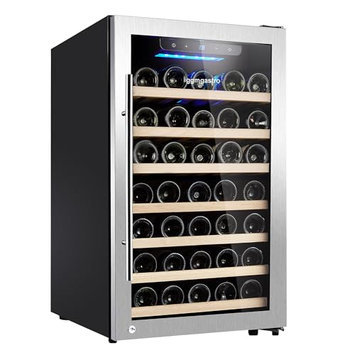GGM Gastro | WKM120ES-1N | Weinkühlschrank - 1 Klimazone - 120 Liter - max. 52 Flaschen GGM Gastro | WKM120ES-1N | Weinkühlschrank - 1 Klimazone - 120 Liter - max. 52 Flaschen von GGM Gastro