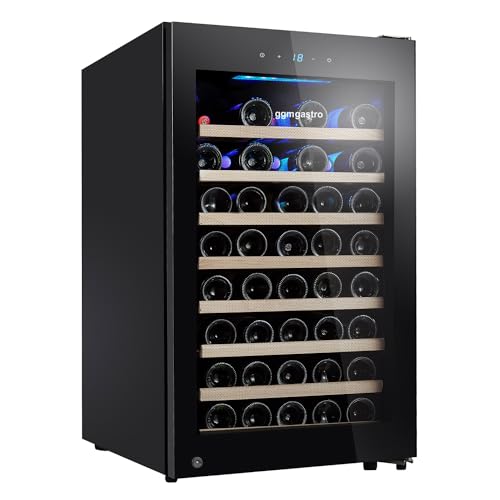 GGM Gastro | WKM120S-1N | Weinkühlschrank - 1 Klimazone - 120 Liter - max. 52 Flaschen von GGM Gastro