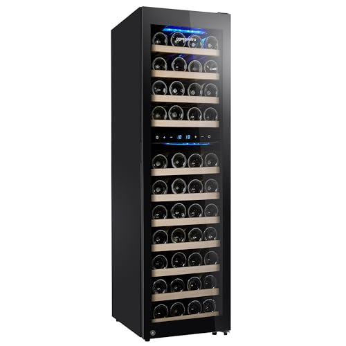 GGM Gastro | WKM160S-2N | Weinkühlschrank - 2 Klimazonen - 160 Liter - max. 53 Flaschen von GGM Gastro