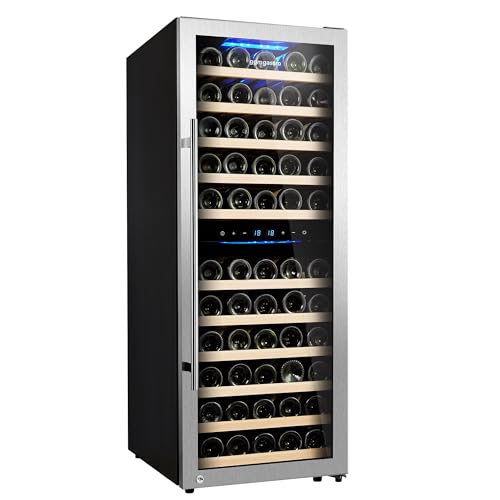 GGM Gastro | WKM200ES-2N | Weinkühlschrank - 2 Klimazonen - 200 Liter - max. 73 Flaschen von GGM Gastro