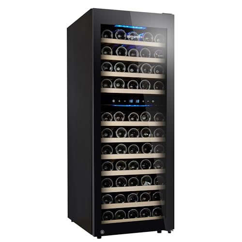 GGM Gastro | WKM200S-2N | Weinkühlschrank - 2 Klimazonen - 200 Liter - max. 73 Flaschen von GGM Gastro