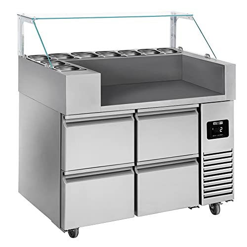 GGM Gastro | ZBF127DN#2#SBF1212 | Zubereitungstisch - 1210mm - für 9x GN 1/6-4 Schubladen GGM Gastro | ZBF127DN#2#SBF1212 | Zubereitungstisch - 1210mm - für 9x GN 1/6-4 Schubladen von GGM Gastro