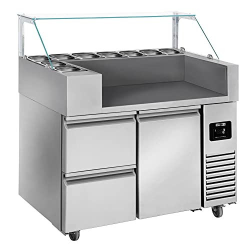 GGM Gastro | ZBF127DN#SBF1212 | Zubereitungstisch - 1210mm - für 9x GN 1/6-1 Tür & 2 Schubladen GGM Gastro | ZBF127DN#SBF1212 | Zubereitungstisch - 1210mm - für 9x GN 1/6-1 Tür & 2 Schubladen von GGM Gastro
